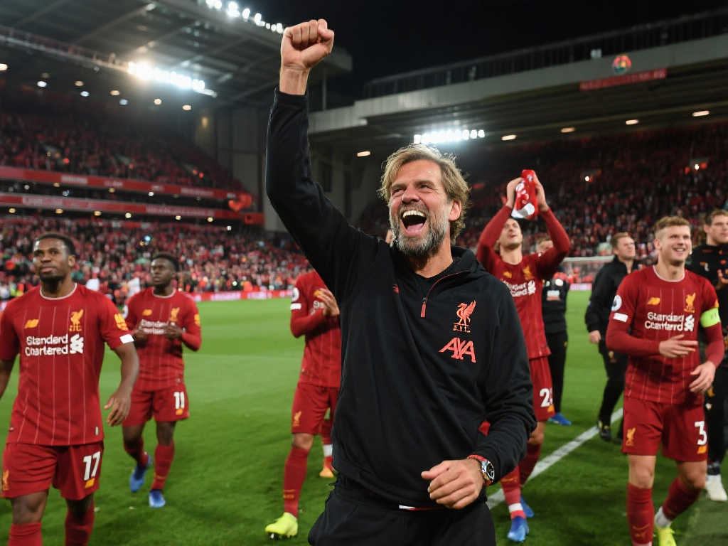 克洛普缔造历史:利物浦英超主场24连胜刷新英格兰顶级联赛纪录 克洛普缔造历史:利物浦英超主场24连胜刷新英格兰顶级联赛纪录